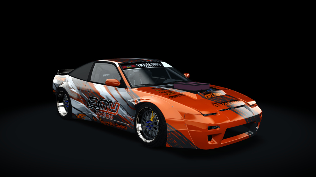 VDC Nissan Silvia RPS13 Public 3.0, skin VDC_Andreas_Orange