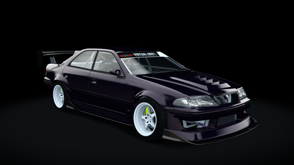 VDC Toyota Mark II JZX100 Public 3.0, skin Midnight Purple