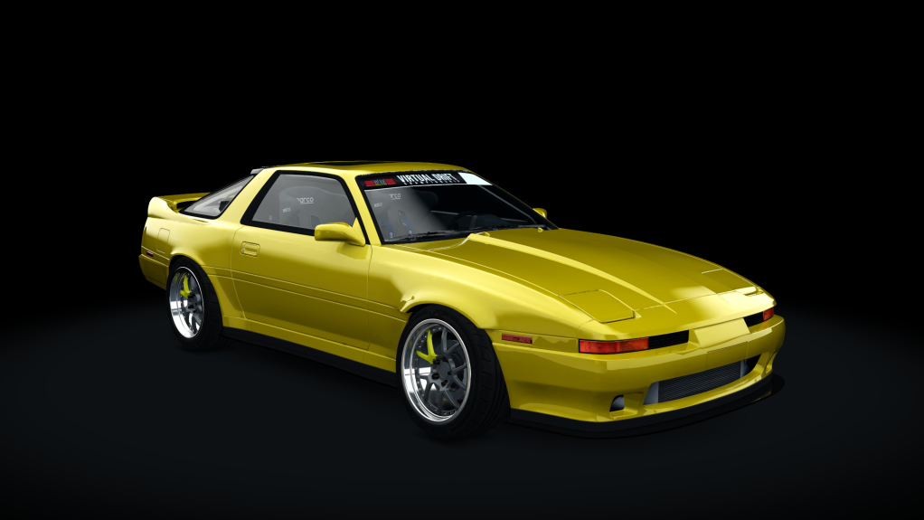 VDC Toyota Supra A70 Public 3.0, skin yellow