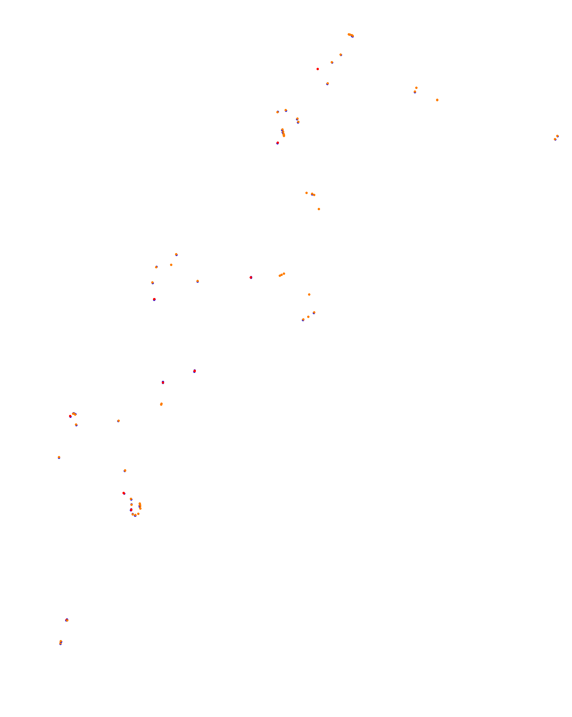 Akina 2 Way Traffic collisions